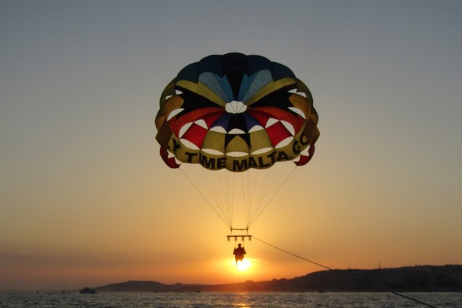 Parasailing Malta - From Spinola Jetty to Saint Julian’s Tower