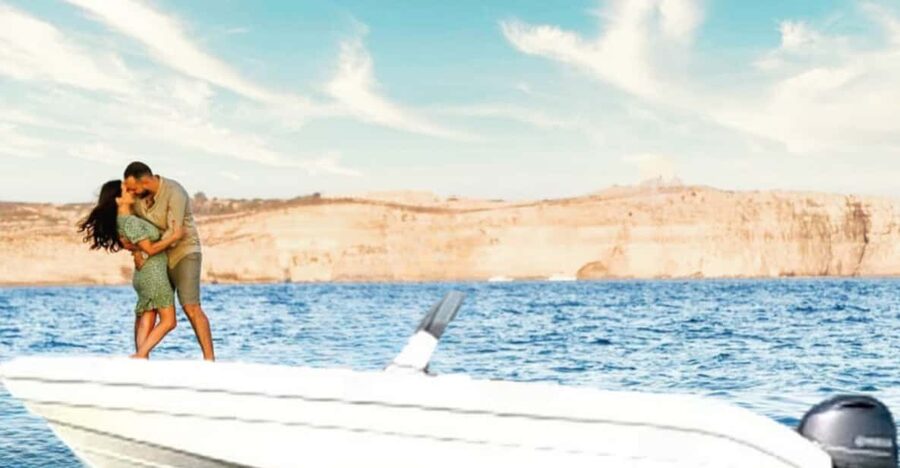 Photo Shoots Adventure - Trips in Lovers Cave, Gozo & Comino - Blue Lagoon and Crystal Lagoon: famous water, limited time