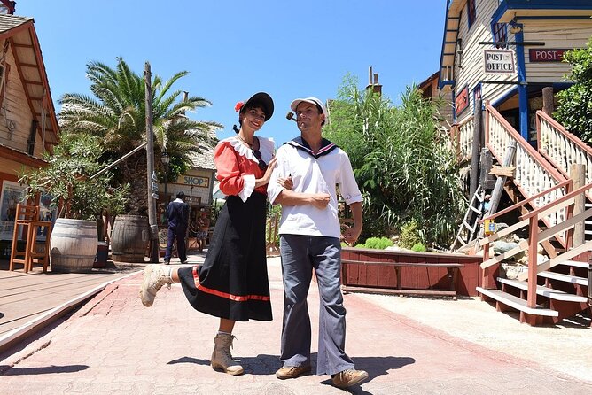 Popeye Village fun park General Admission Ticket - Entering Malta’s painted Popeye film set