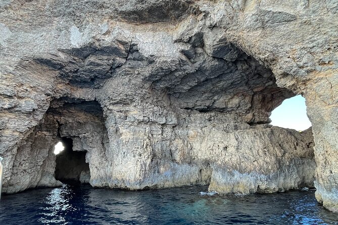 Private Boat Charter Blue Lagoon Crystal Lagoon and Comino - L-Ghar ta Bla Saqaf, a quieter change of scene