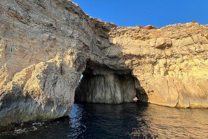Private Boat Charter Blue Lagoon Crystal Lagoon and Comino - Hondoq Bay closes the coastal circuit