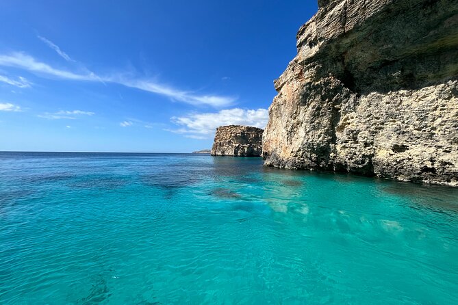 Private Boat Charter Blue Lagoon Crystal Lagoon and Comino - Who will get the most from this outing?