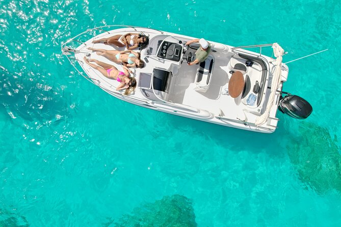 Private Boat Charter Comino, Blue Lagoon, Crystal Lagoon, Gozo - Smugglers Cave and the close approach to Santa Maria