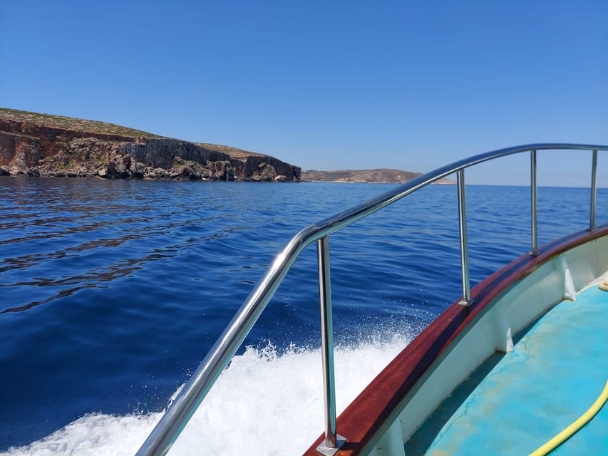 Private Boat Charter - Comino/Parts of Gozo - Gozo’s coast, Gebla Tal-Halfa, and Mgarr Ix-Xini