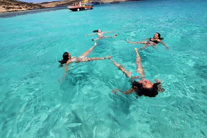 Private Boat Tour at Comino's Blue Lagoon and Crystal Lagoon - Small islets and the P31 patrol boat