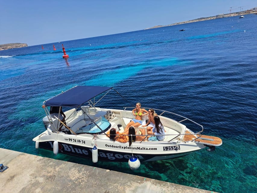 Private Boat Tour: Discover Comino's Blue and Crystal Lagoon - A private hour on Comino’s clearest water