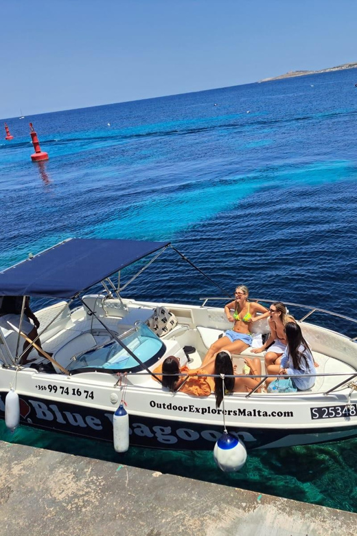 Private Boat Tour: Discover Comino's Blue and Crystal Lagoon - Sea caves and Cominotto add variety to the ride
