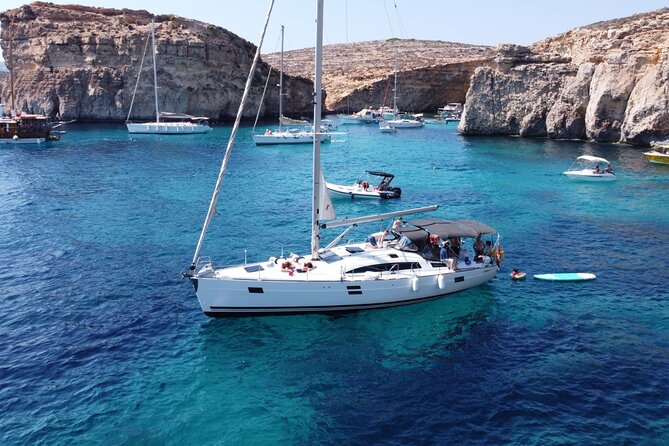 Private Day Charter on Amazing Mowgli - Sailing toward Gozo and enjoying the coast