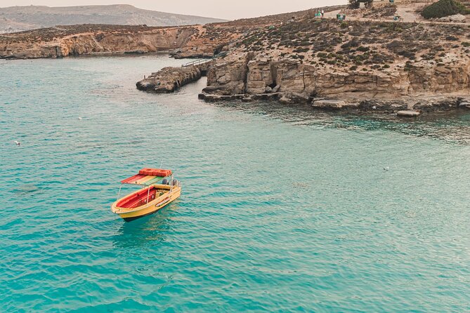 Private Speedboat 3hrs Blue Lagoon, Crystal Lagoon & Caves - A Fast Boat Into Comino’s Clear Water
