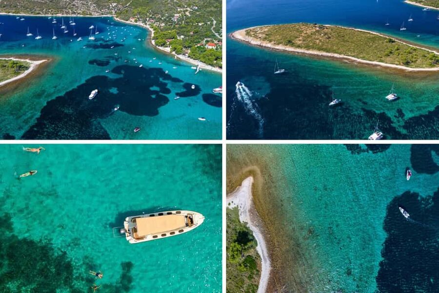 Private Speedboat Tour: Blue Lagoon & 3 Islands from Split - Trogir: history before the swim
