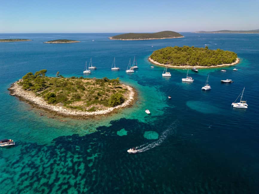 Private Speedboat Tour: Blue Lagoon & 3 Islands from Split - Čiovo: coves, food, and room to adjust