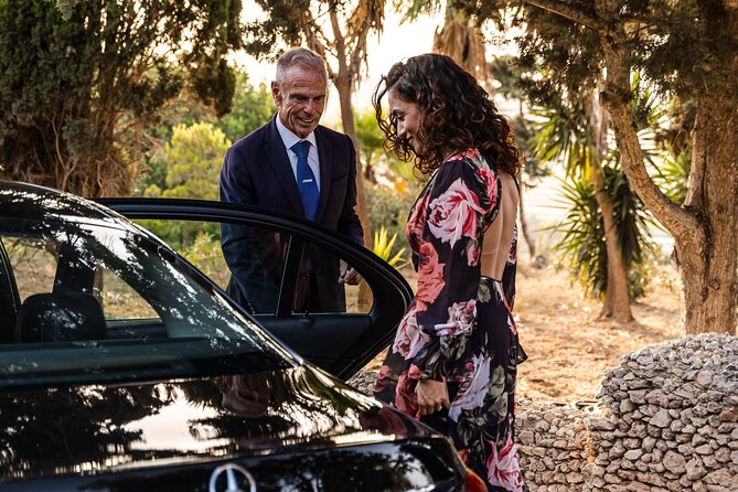 Private Transfer from Luqa Airport in Malta - A private car, not a shared shuttle