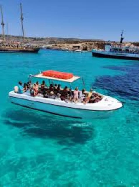 St Julian's: Half Day Comino Blue Lagoon & Cave Tour - Blue Lagoon: beautiful water, busy practicalities