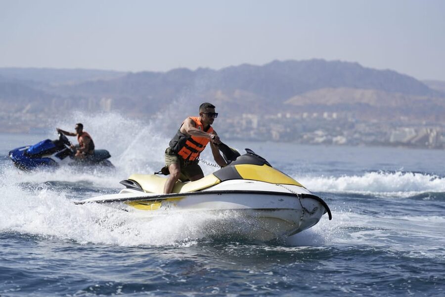 St. Julian's: Jet Ski Rental in St. George's Bay - Riding across St. George’s Bay