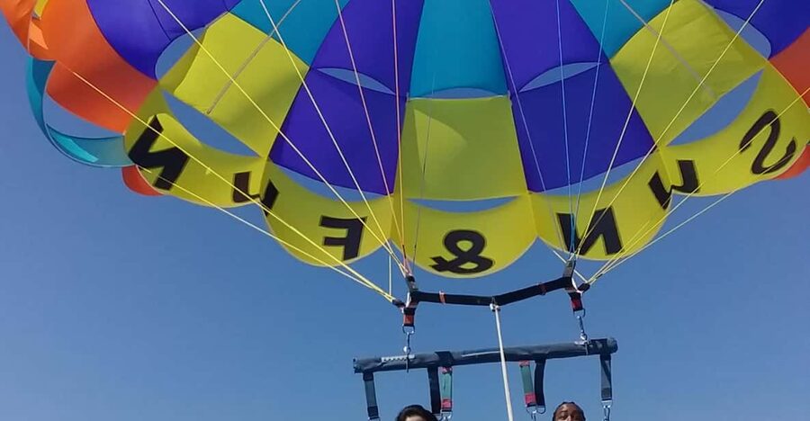 St. Julian's: Malta Parasailing Adventure with Photos - From the Sun & Fun office to St George’s Bay