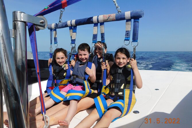 St.Julian's : Parasailing Experience including Photos & Videos - Leaving Spinola Jetty for the open water