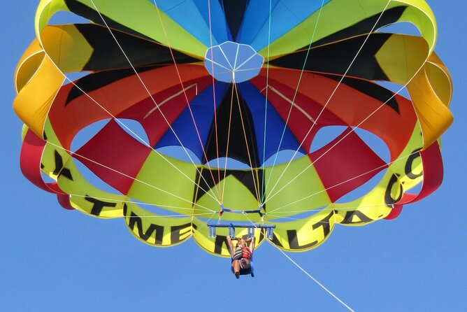 St.Julian's : Parasailing Experience including Photos & Videos - Ten to twelve minutes with Malta below