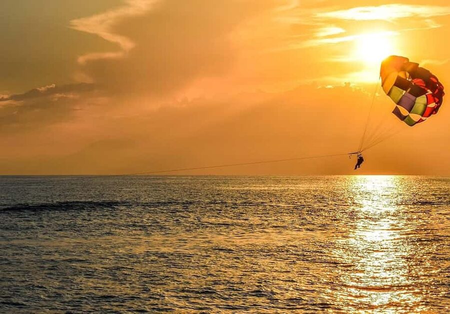 St. Julian's: Parasailing Flight with Photos and Videos - The boat ride before takeoff