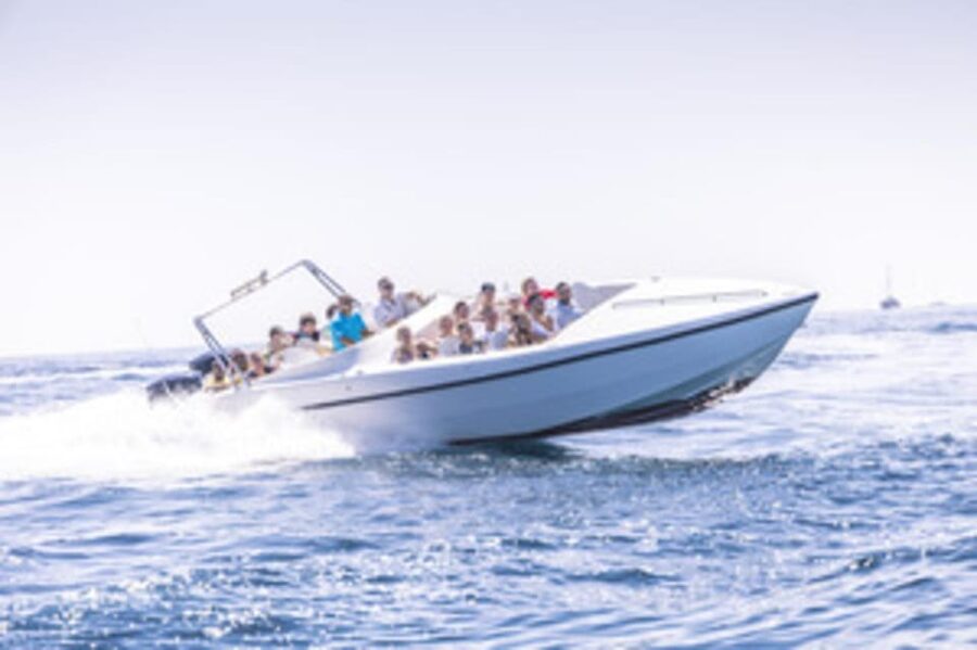St Julians: Powerboat Gozo, Comino and Blue Lagoon - The first run from St George’s Bay to Gozo