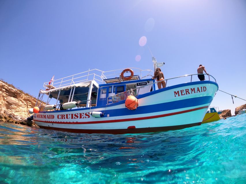 St Paul's Bay: Comino, Blue Lagoon, Gozo, & Caves Boat Tour - Starting at Bugibba with the Mermaid