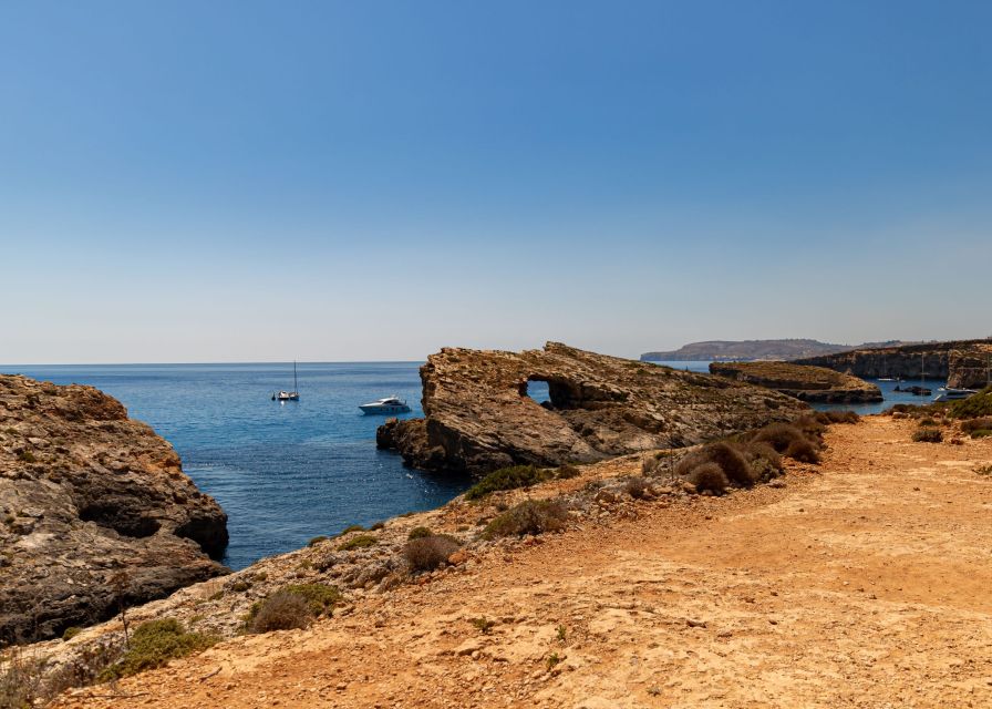 St Paul's Bay: Comino, Blue Lagoon, Gozo, & Caves Boat Tour - Santa Maria Caves and the return cruise