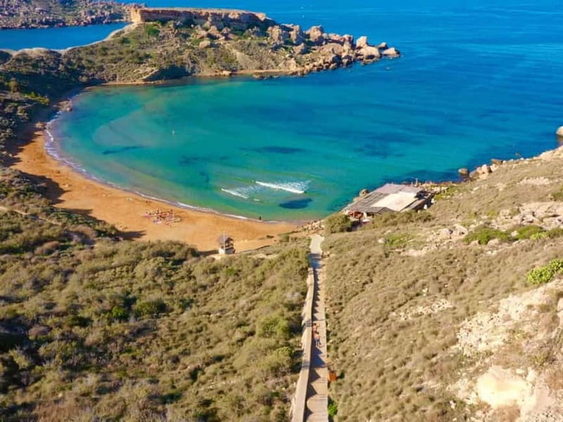 Sunday: Ghajn Tuffieha (Riviera) Beach Yoga Class - Starting Sunday at Ghajn Tuffieha