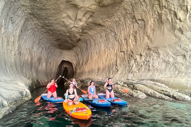 SUP Sunset Paddling to Ta Marija Caves - Starting at Gnejna Bay at 4:30 pm