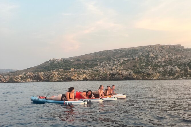 SUP Sunset Paddling to Ta Marija Caves - Who will enjoy this SUP outing most