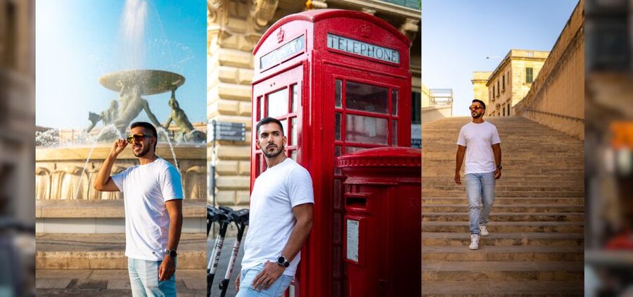 The best photo session in Malta - One hour with a photographer and art director