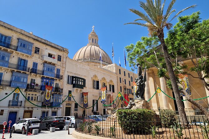 Valletta Private Historical and Cultural Walking Tour - Finishing above the harbor at Upper Barrakka Gardens