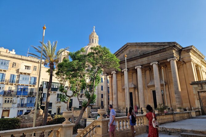 Valletta Private Historical and Cultural Walking Tour - Walking Republic Street among the Knights’ palaces