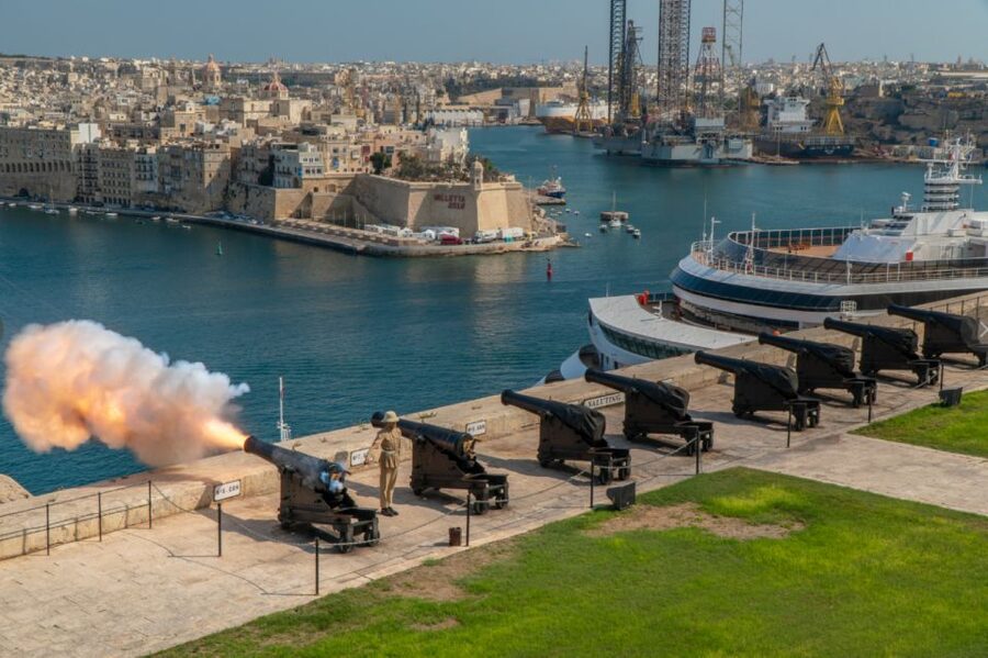Valletta: Self-Guided Historical Walking Tour (Audio Guide) - Mediterranean Conference Centre and Merchants Street