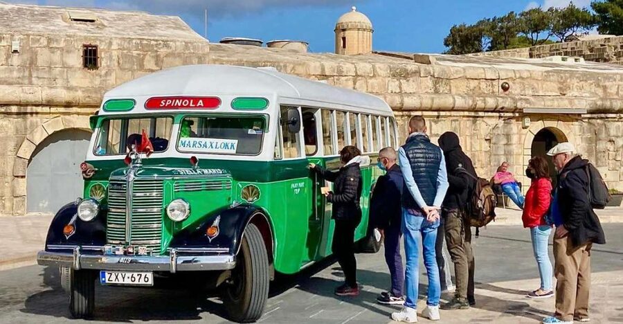 Valletta: Sunday Vintage Bus to Marsaxlokk - Key points to know before you go