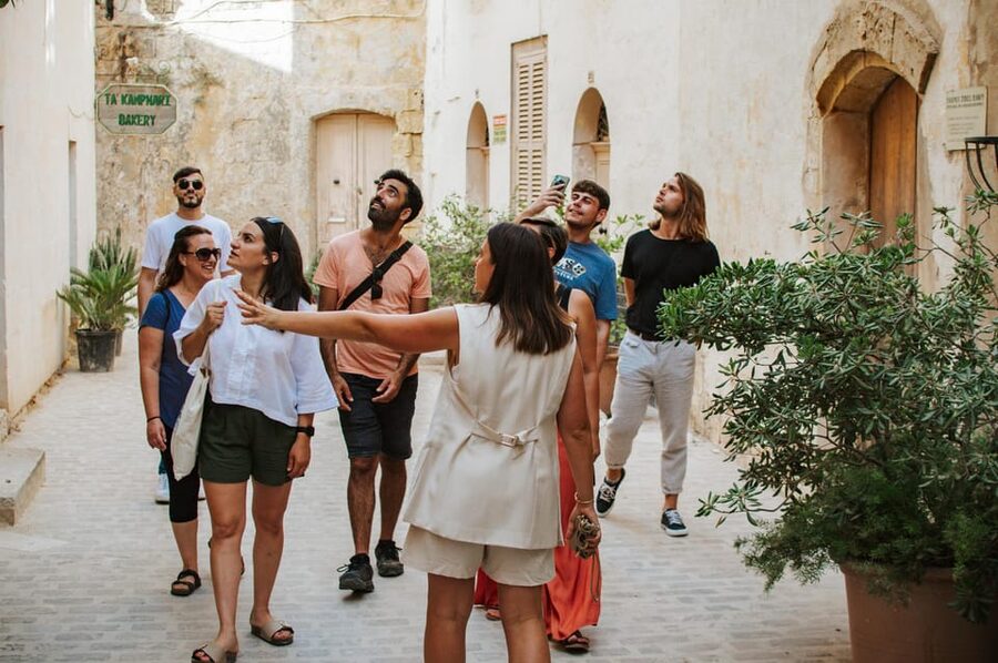 Victoria, Gozo: Sunset Walking Food and Drink Tour - Local wine, beer, liqueur, and the rooftop finish